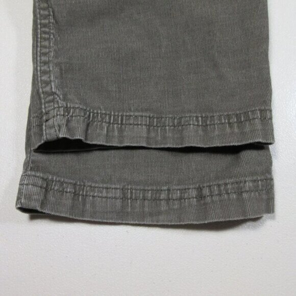 athleta womens solid gray skinny Dipper stretch corduroy hiking pants 4x30 EUC - Picture 7 of 7